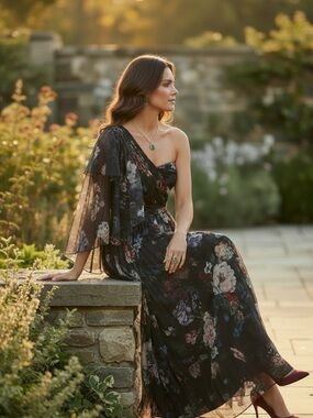 Marchesa Notte Evening Gown. Size 12. Worn Once and Dry Cleaned!